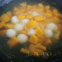 姜薯红枣煮汤团的做法图解4