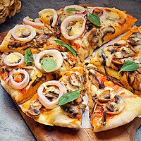 海陆双拼披萨#一机多能，一席饪选#的做法图解37