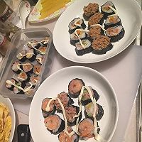 家庭寿司（金枪鱼的做法图解13