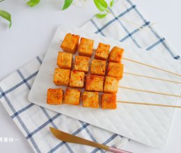 #夏日冰品不能少#香烤鱼豆腐的做法