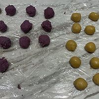 紫薯芋泥馅月饼的做法图解6