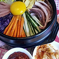 韩国石锅拌饭（韩国带回来的原产国辣椒酱和泡菜）的做法图解4