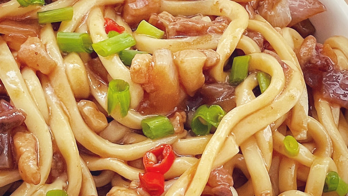开店配方！一定要收藏的~肉酱拌面