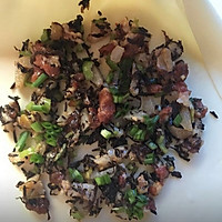 干菜五花肉烧饼的做法图解4