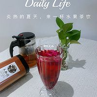 #刘畊宏女孩减脂饮食#火龙果柠檬茶的做法图解5
