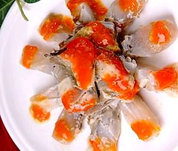 宁波红膏呛蟹的做法