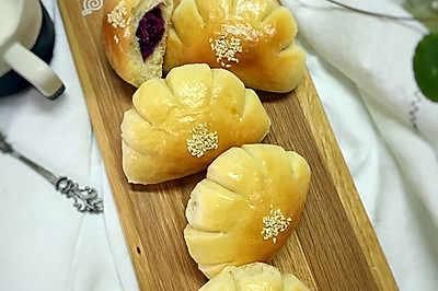 萌萌紫薯包