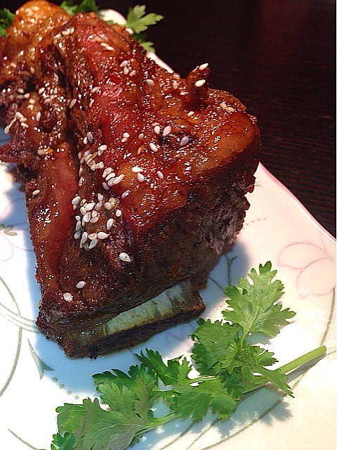 私家秘制豆瓣酱烤牛小排