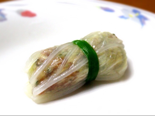 三鲜白菜卷的做法