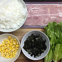 培根饭卷的做法图解1