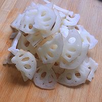 酸辣藕片的做法图解1