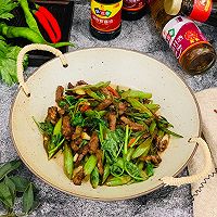 小炒黄牛肉的做法图解4