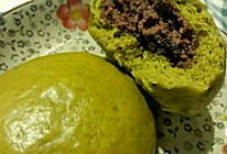 【阿苏】翡翠绿豆沙包的做法