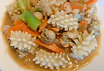 油爆海鲜的做法