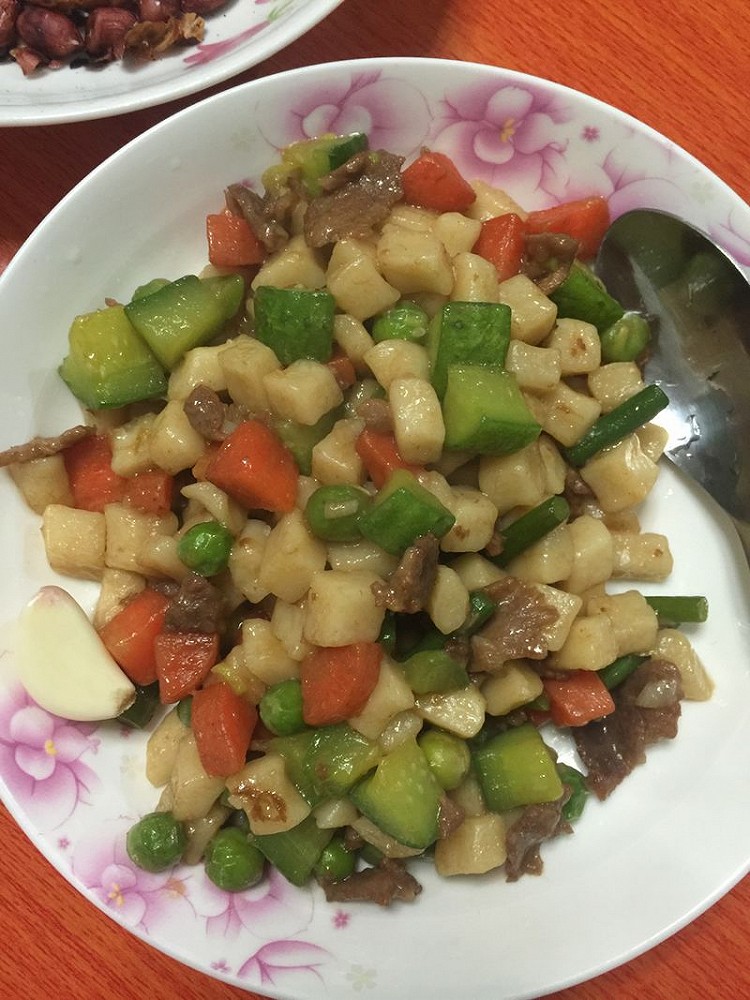 老北京肉炒疙瘩的做法