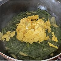 #味达美星厨X小厨中秋团圆宴#豇豆炒鸡蛋的做法图解6