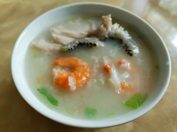 龙趸鱼虾粥
