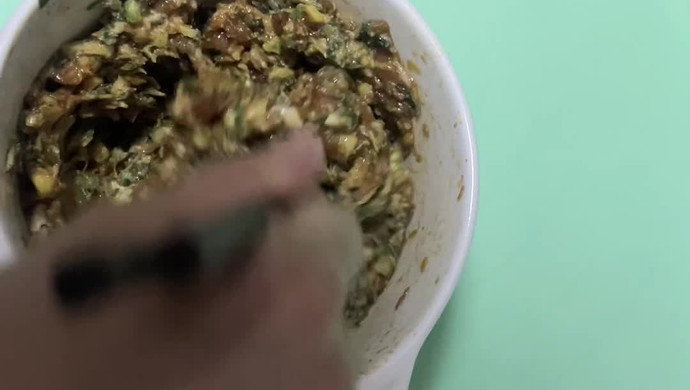 白菜韭菜肉馅饺子