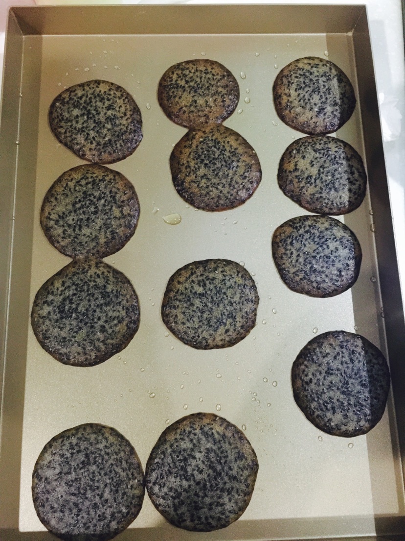 黑芝麻薄脆（健康低糖）的做法图解6