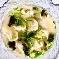 猪肉大葱混沌的做法图解5