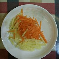 蔬菜炒面的做法图解2
