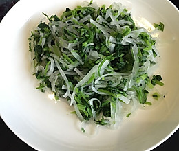 萝卜丝拌香菜的做法