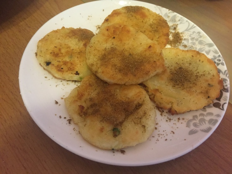土豆果蔬饼的做法