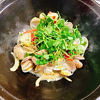#年夜饭菜谱#清炒花蛤的做法图解12
