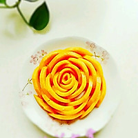 芒果玫瑰花的做法图解6