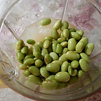 美颜排毒   椰汁银耳毛豆糕的做法图解4