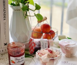 #蓓妮妈妈美味#夏日甜心-草莓酸奶切块的做法