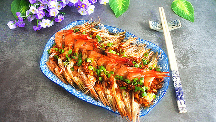 蒜蓉粉丝开边虾