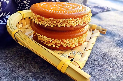 夹心南瓜饼