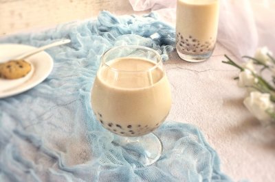 蜜豆奶茶 附蜜豆详细制作方子