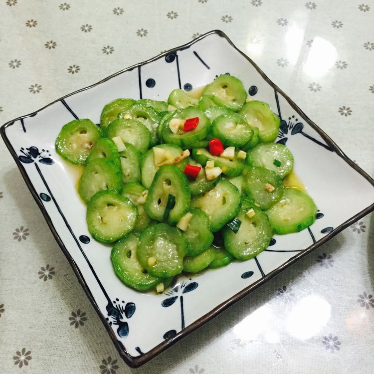 铜钱丝瓜的做法