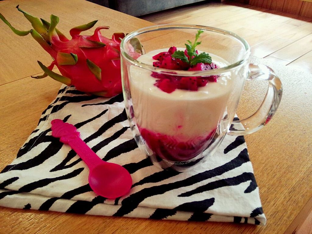 火龙果百香果酸奶怎么做_火龙果百香果酸奶的做法_豆果美食