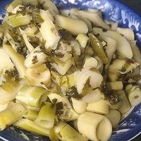 快菜#糟菜炒笋的做法图解4