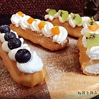 小清新的水果奶油闪电泡芙#相约MOF#的做法图解21