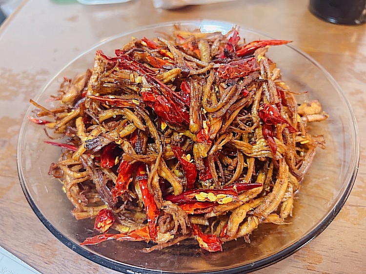 麻辣鸡丝的做法