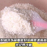 用椰肉做椰蓉和椰浆的做法图解10