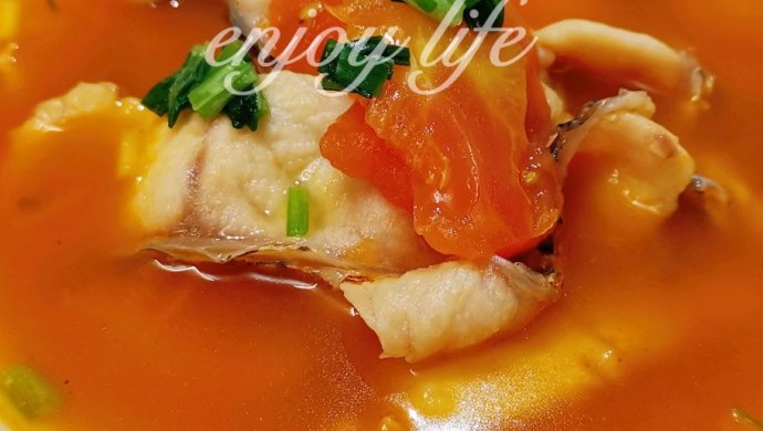 酸甜细嫩的番茄鱼片汤