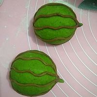 宝宝奶香馒头（豆包）之西瓜豆包的做法图解3