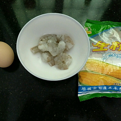 宝宝辅食-蒸虾蛋饼