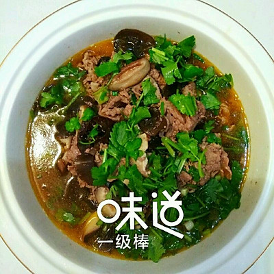 酸汤牛肉片