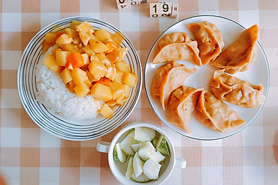 咖喱土豆鸡块