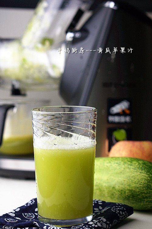 Apple and cucumber juice