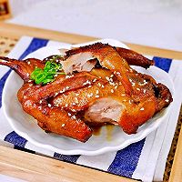 #暖冬酱在手，嗨吃部队锅#黑胡椒辣酱烤乳鸽的做法图解8