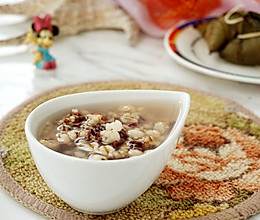 #舌尖上的端午# 粽子薏米粥的做法