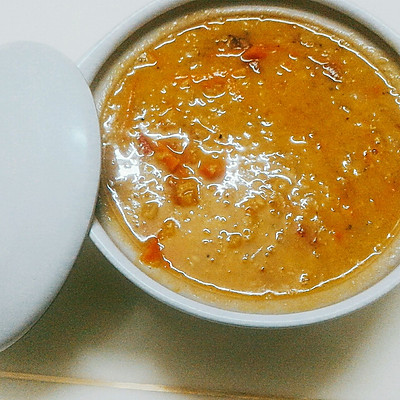 印度红小扁豆汤
