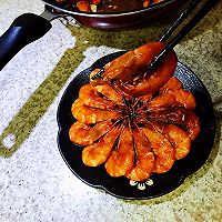 #做道懒人菜，轻松享假期#茄汁油焖大虾的做法图解12
